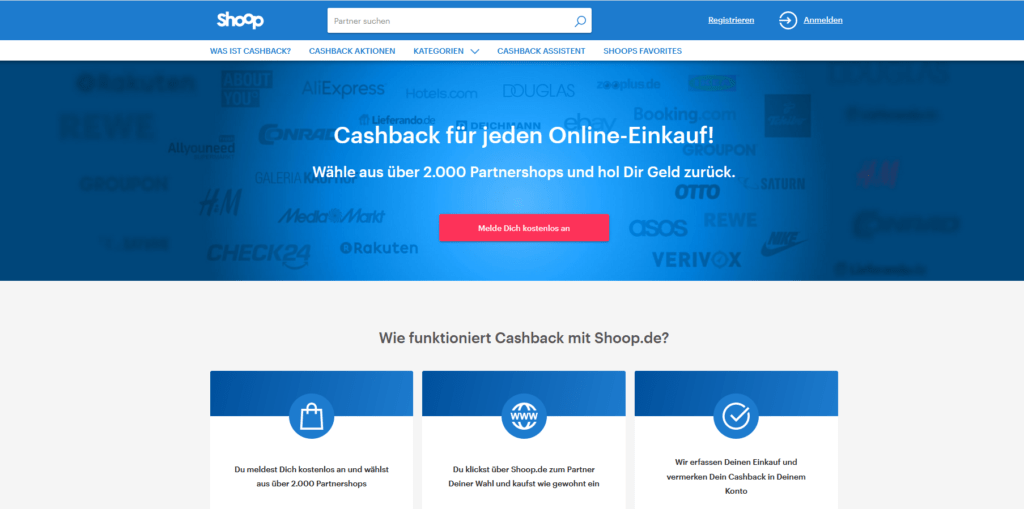 Shoop-cashaback-app