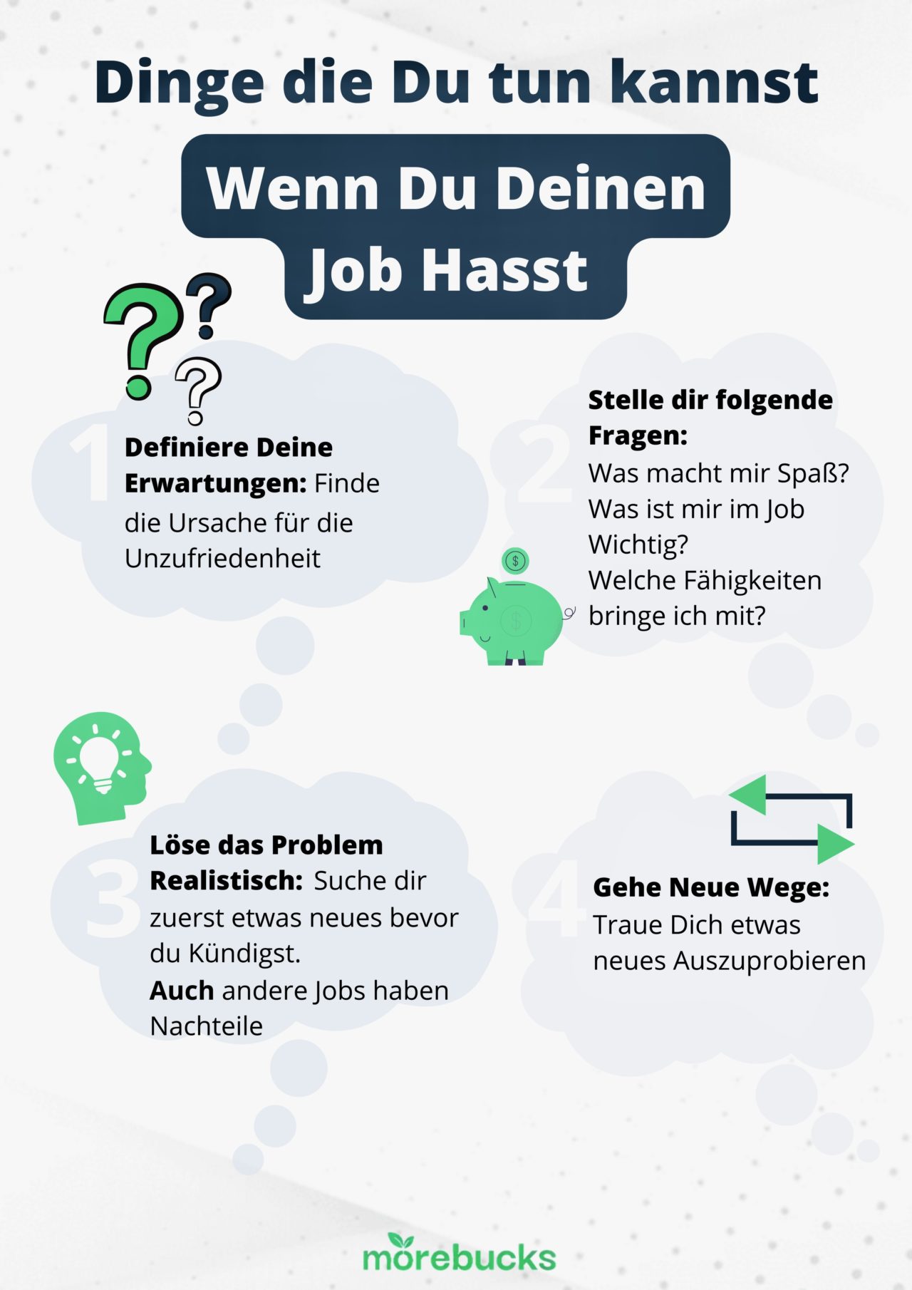 Ich hasse meinen Job 9 Dinge die Du tun kannst wenn du deinen Job hasst morebucks